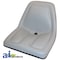 A & I Products Michigan Style Seat, w/o Slide Track, GRY 24.5" x19" x11.5" A-TM333GR - alternate 1